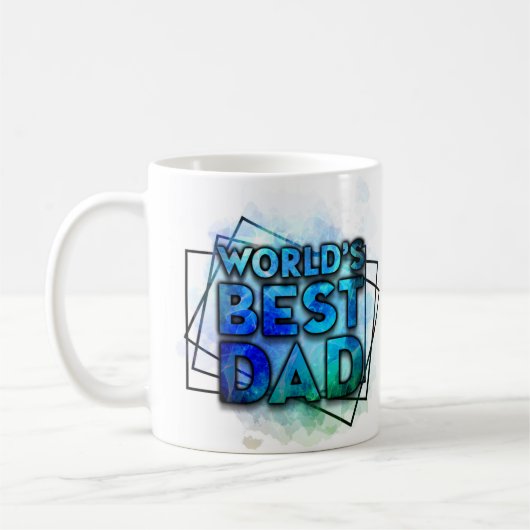 世界で最も素敵なパパ コーヒーマグカップ (左)
