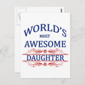 世界で最も素敵な娘 ポストカード (正面/裏面)