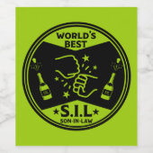 世界で最も素敵な婿 ワインラベル (シングルラベル)