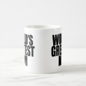 世界で最も素晴らしいお母さんのマグ コーヒーマグカップ (中央)
