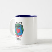 世界で最も素晴らしいケシのハート ツートーンマグカップ (正面左)