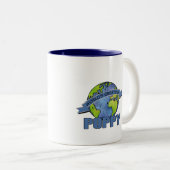 世界で最も素晴らしいケシ ツートーンマグカップ (正面右)