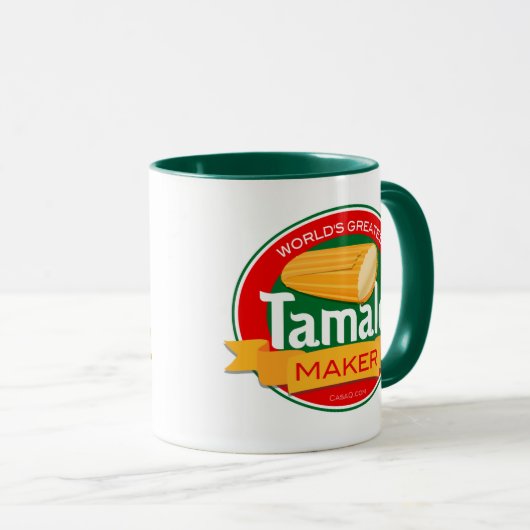 世界で最も素晴らしいタマレメーカーのコーヒー・マグ マグカップ (正面右)