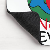 世界で最も素晴らしいナナのハート マウスパッド (コーナー)