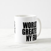 世界で最も素晴らしいニューヨークファン コーヒーマグカップ (正面右)