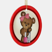 世界で最も素晴らしいネイリストのオーナメント セラミックオーナメント (右)