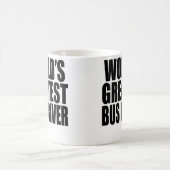 世界で最も素晴らしいバス運転手 コーヒーマグカップ (中央)