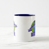 世界で最も素晴らしいババ ツートーンマグカップ (中央)