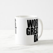 世界で最も素晴らしいパパのマグ コーヒーマグカップ (正面右)