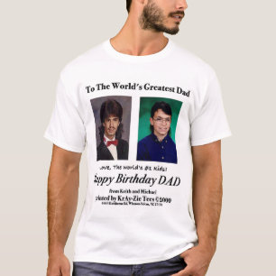 世界で最も素晴らしいパパのTシャツ、含まれているマレット Tシャツ