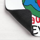 世界で最も素晴らしいパパイヤのハート マウスパッド (コーナー)