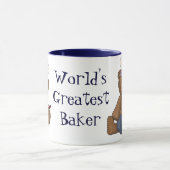 世界で最も素晴らしいパン屋のマグ マグカップ (中央)