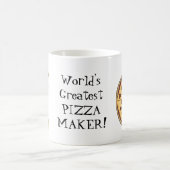 世界で最も素晴らしいピザメーカーのコーヒー・マグ コーヒーマグカップ (中央)