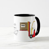 世界で最も素晴らしいフォークリフトの運転者のコーヒー・マグ マグカップ (正面右)