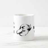 世界で最も素晴らしいボス(おせっかいな詮策で) モーフィングマグカップ (中央)