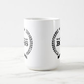 世界で最も素晴らしいボス|のヴィンテージのコーヒー・マグ マグカップ (中央)