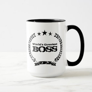世界で最も素晴らしいボス のヴィンテージのコーヒー・マグ マグカップ