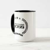 世界で最も素晴らしいボス|のヴィンテージのコーヒー・マグ マグカップ (正面左)