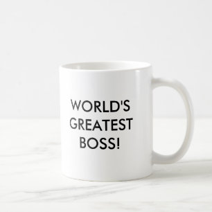 世界で最も素晴らしいボス コーヒーマグカップ