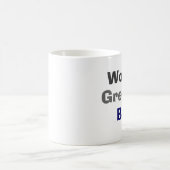 世界で最も素晴らしいボス! コーヒーマグカップ (中央)