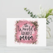 世界で最も素晴らしいママ カード (スタンド正面)