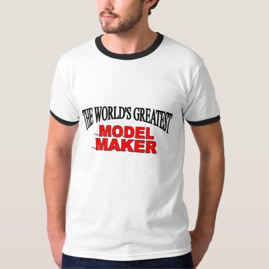 世界で最も素晴らしいモデルメーカー Tシャツ (正面)