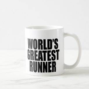 世界で最も素晴らしいランナー コーヒーマグカップ