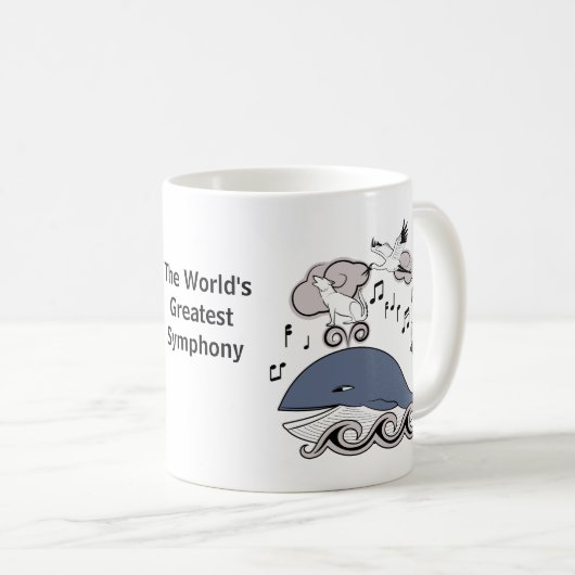 世界で最も素晴らしい交響曲 コーヒーマグカップ (正面右)