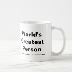 世界で最も素晴らしい人のマグ コーヒーマグカップ