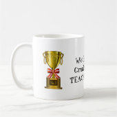 世界で最も素晴らしい先生のコーヒー・マグ コーヒーマグカップ (左)