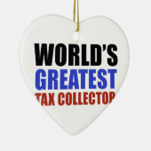 世界で最も素晴らしい収税官 セラミックオーナメント (右)