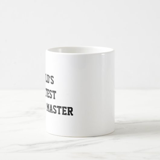 世界で最も素晴らしい地下牢のマスター コーヒーマグカップ (中央)