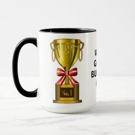 世界で最も素晴らしい実業家のコーヒー・マグ マグカップ (左)