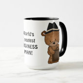 世界で最も素晴らしい実業家のコーヒー・マグ マグカップ (正面右)