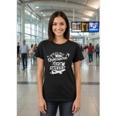 世界で最も素晴らしい客室乗務員 - 冗談めいた Tシャツ
