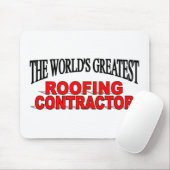 世界で最も素晴らしい屋根ふき建築業者 マウスパッド (マウス)