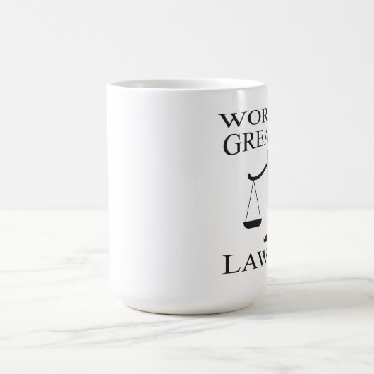 世界で最も素晴らしい弁護士のマグ コーヒーマグカップ (中央)