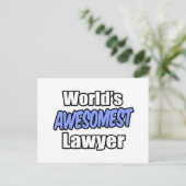 世界で最も素晴らしい弁護士 ポストカード (スタンド正面)