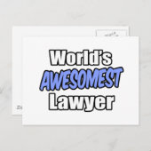 世界で最も素晴らしい弁護士 ポストカード (正面/裏面)