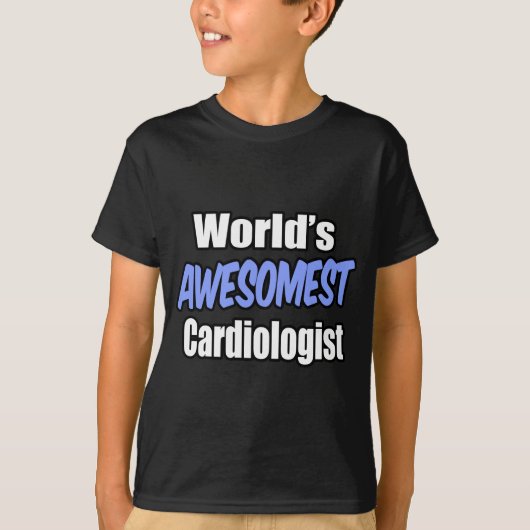 世界で最も素晴らしい心臓専門医 Tシャツ (正面)