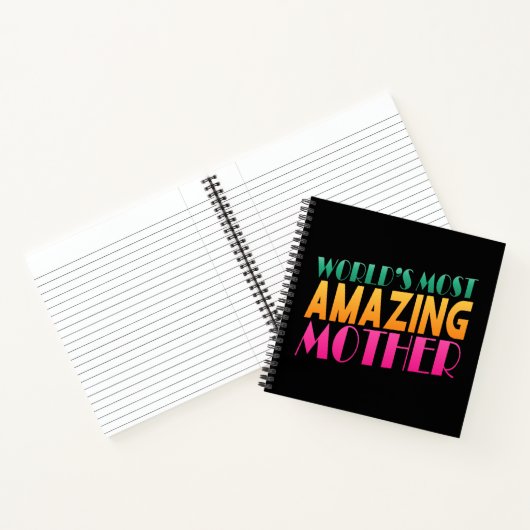 世界で最も素晴らしい母の日 |ノートブック ノートブック (内部)