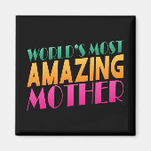 世界で最も素晴らしい母の日 |マグネット マグネット (正面)