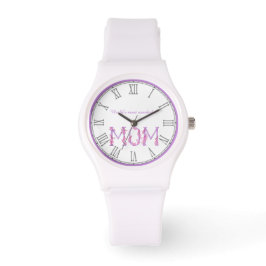 世界で最も素晴らしい母オーキッドアートウォッチ 腕時計