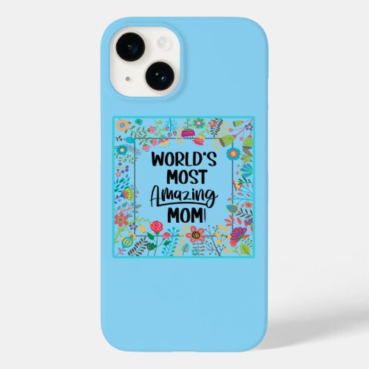 世界で最も素晴らしい母 Case-Mate iPhoneケース (裏面)