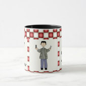 世界で最も素晴らしい理容師のマグ マグカップ (中央)