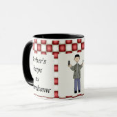 世界で最も素晴らしい理容師のマグ マグカップ (正面左)