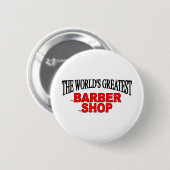 世界で最も素晴らしい理髪店 缶バッジ (正面&裏面)