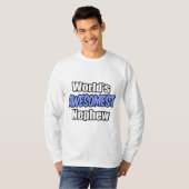 世界で最も素晴らしい甥 Tシャツ (正面フル)