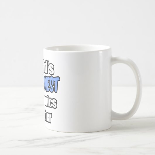 世界で最も素晴らしい経済先生 コーヒーマグカップ (右)