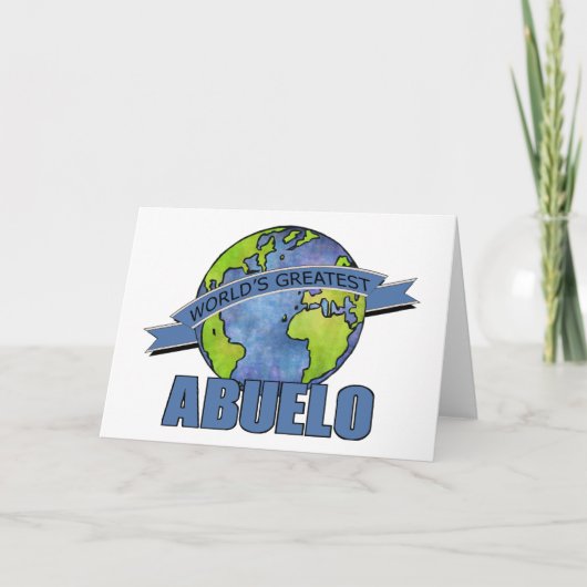 世界で最も素晴らしいAbuelo カード (正面)